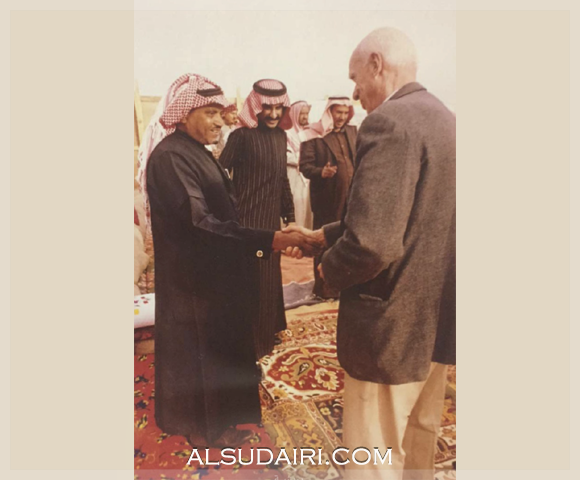 احمد بن عبدالمحسن السديري رحمه الله والسفير الكندي