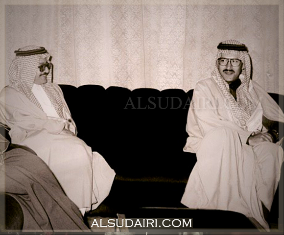 الأمير عبدالمجيد بن عبدالعزيز و د.محمد بن عبدالله بن سعد السديري رحمهما الله
