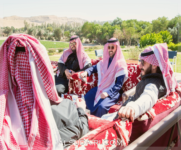 فيصل بن سلطان بن عبدالله السديري وعبدالله بن محمد بن مساعد السديري و عبدالعزيز بن مروان بن عبدالعزيز السديري حفظهم الله