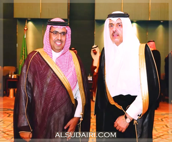 الأمير عبدالعزيز بن عياف وسلطان بن ناصر السديري حفظهم الله